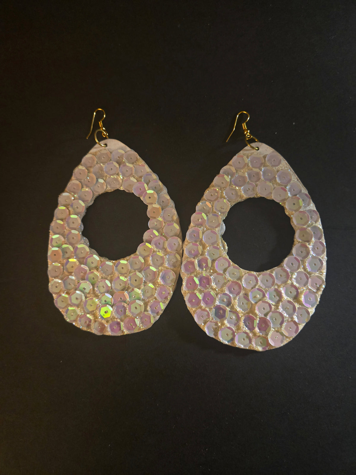 2-BWORN FABRIC EARRINGS