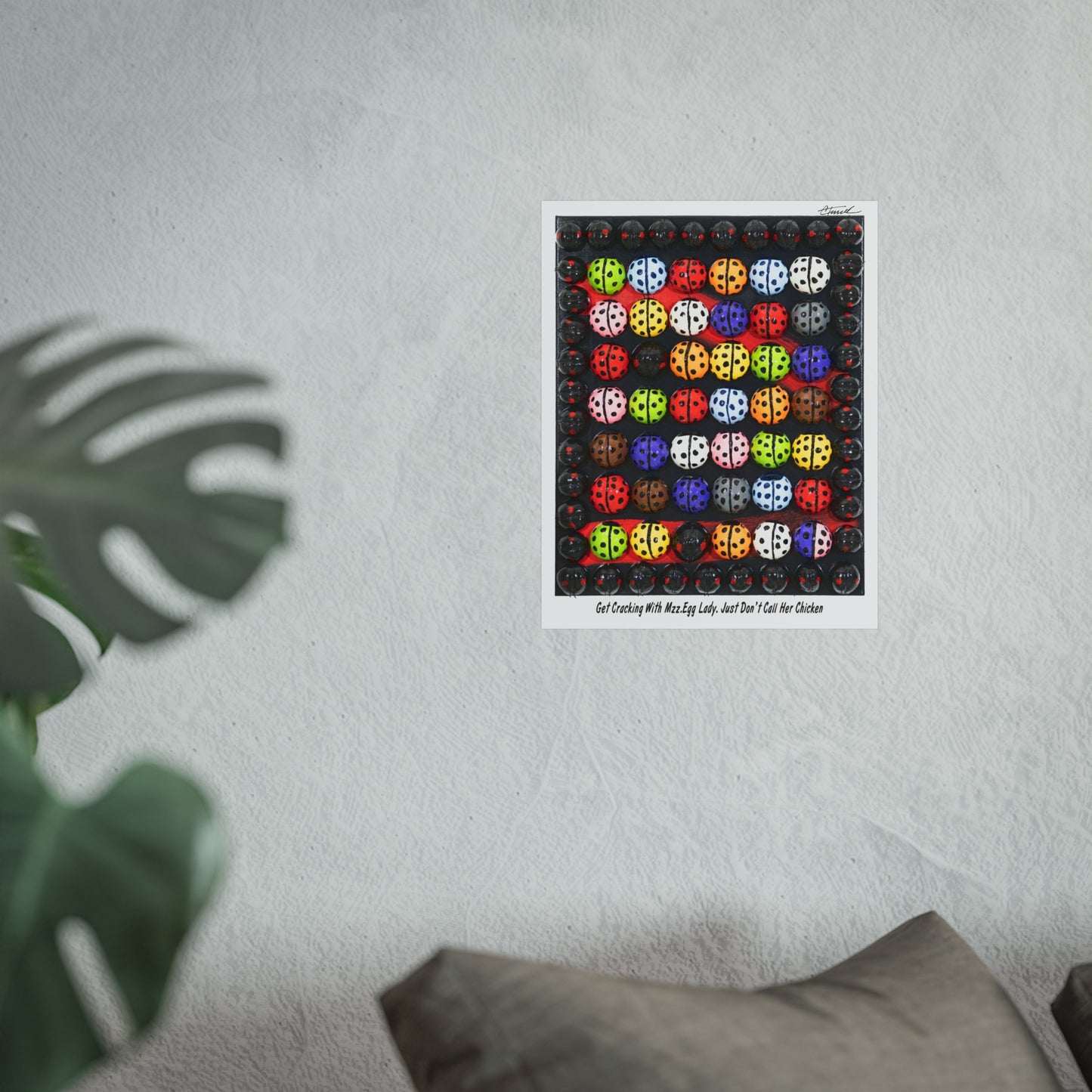 Mzz Egglady Fine Art Print