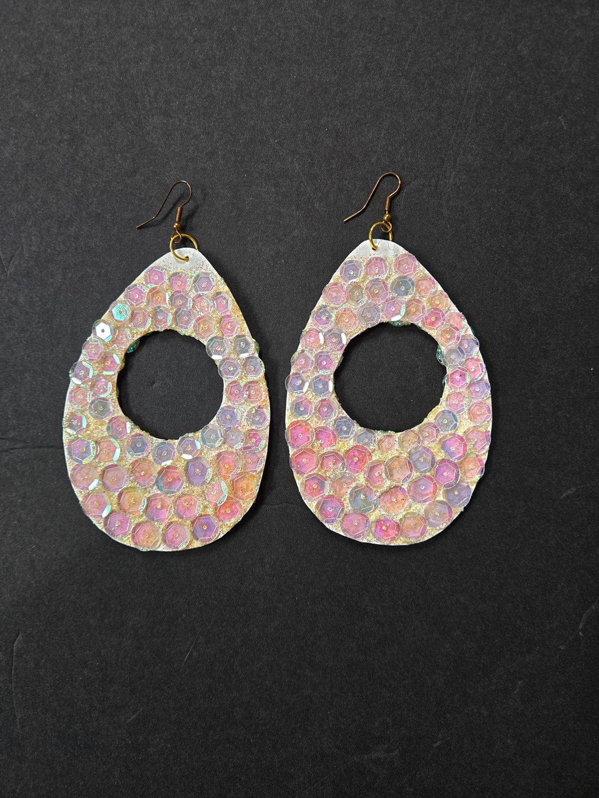 2-BWORN FABRIC EARRINGS