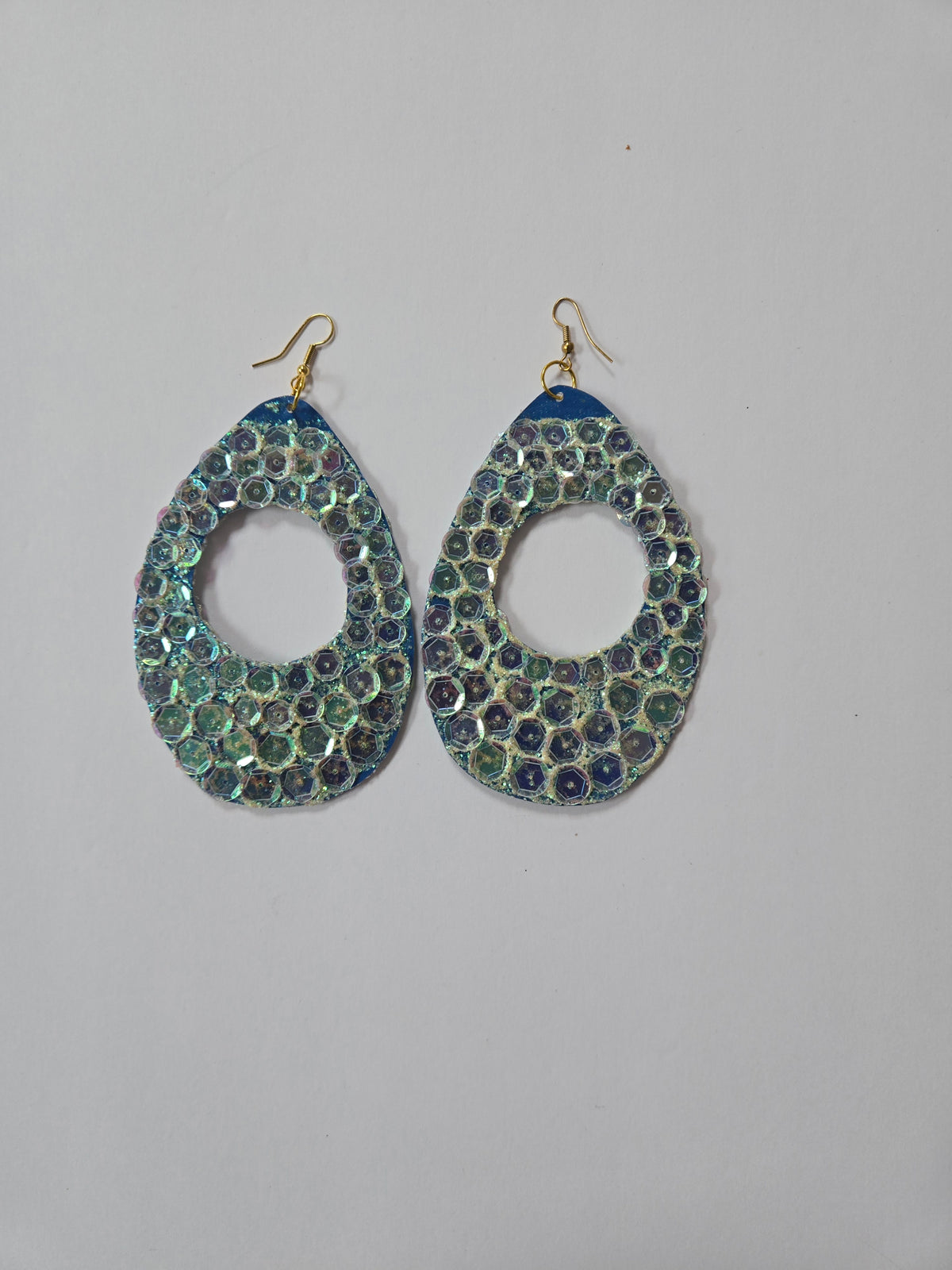 2-BWORN FABRIC EARRINGS
