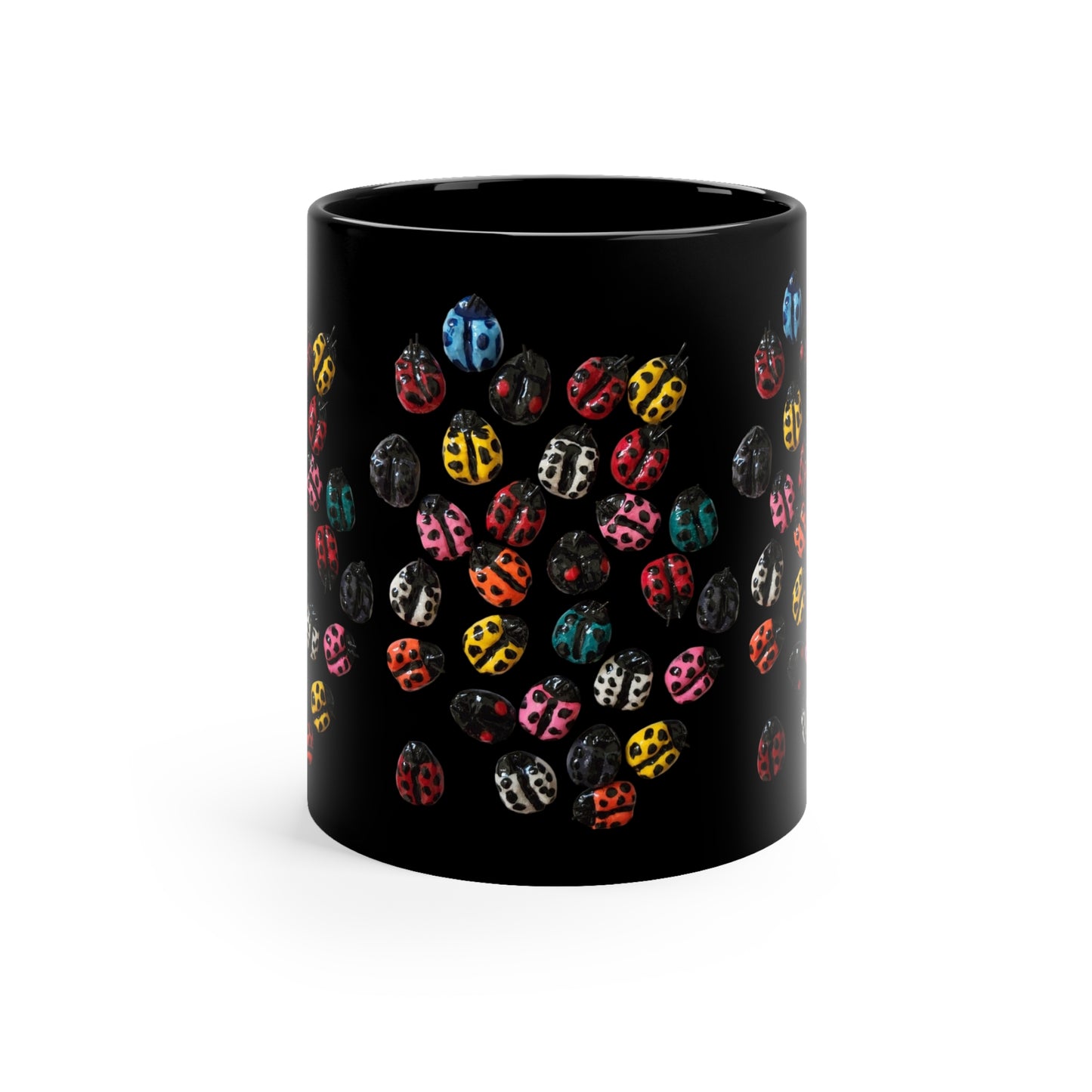 Ladybug Pins Coffee Mug