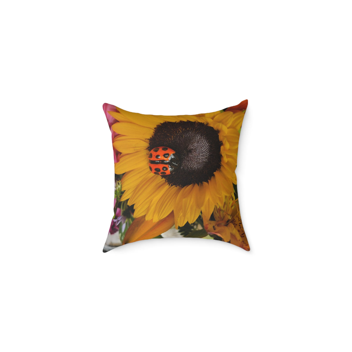 Square Poly Canvas Pillow