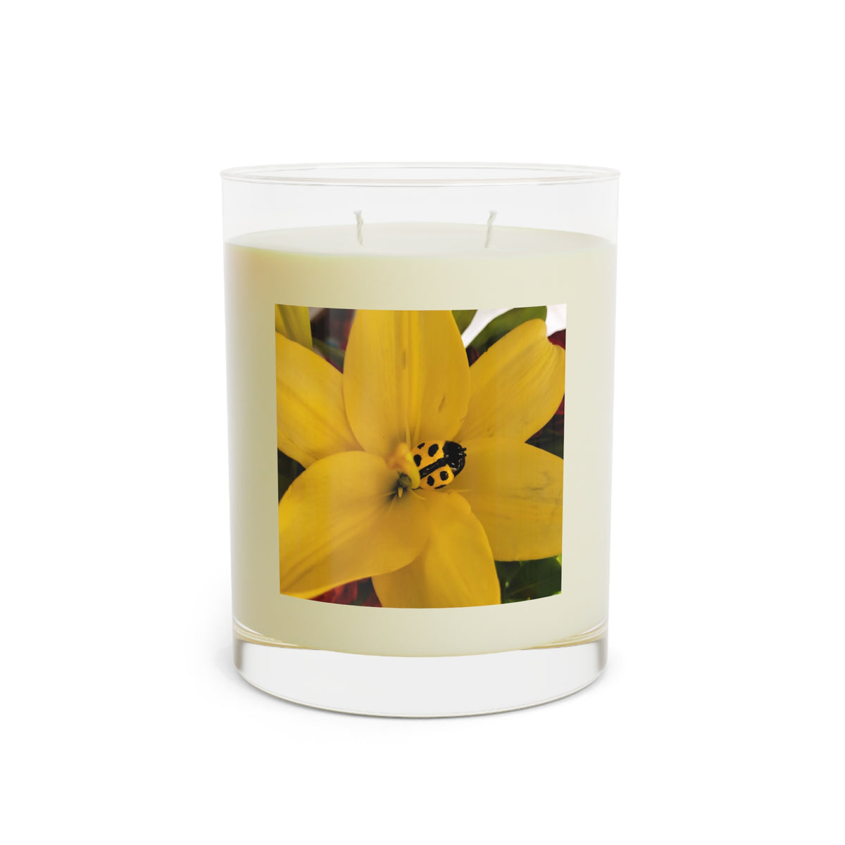 Floral Print #3 Scented Candle - Full Glass, 11oz