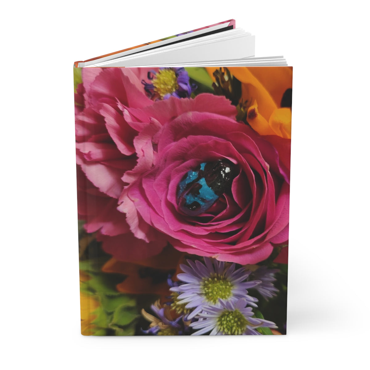 Floral Hardcover Journal Print #2