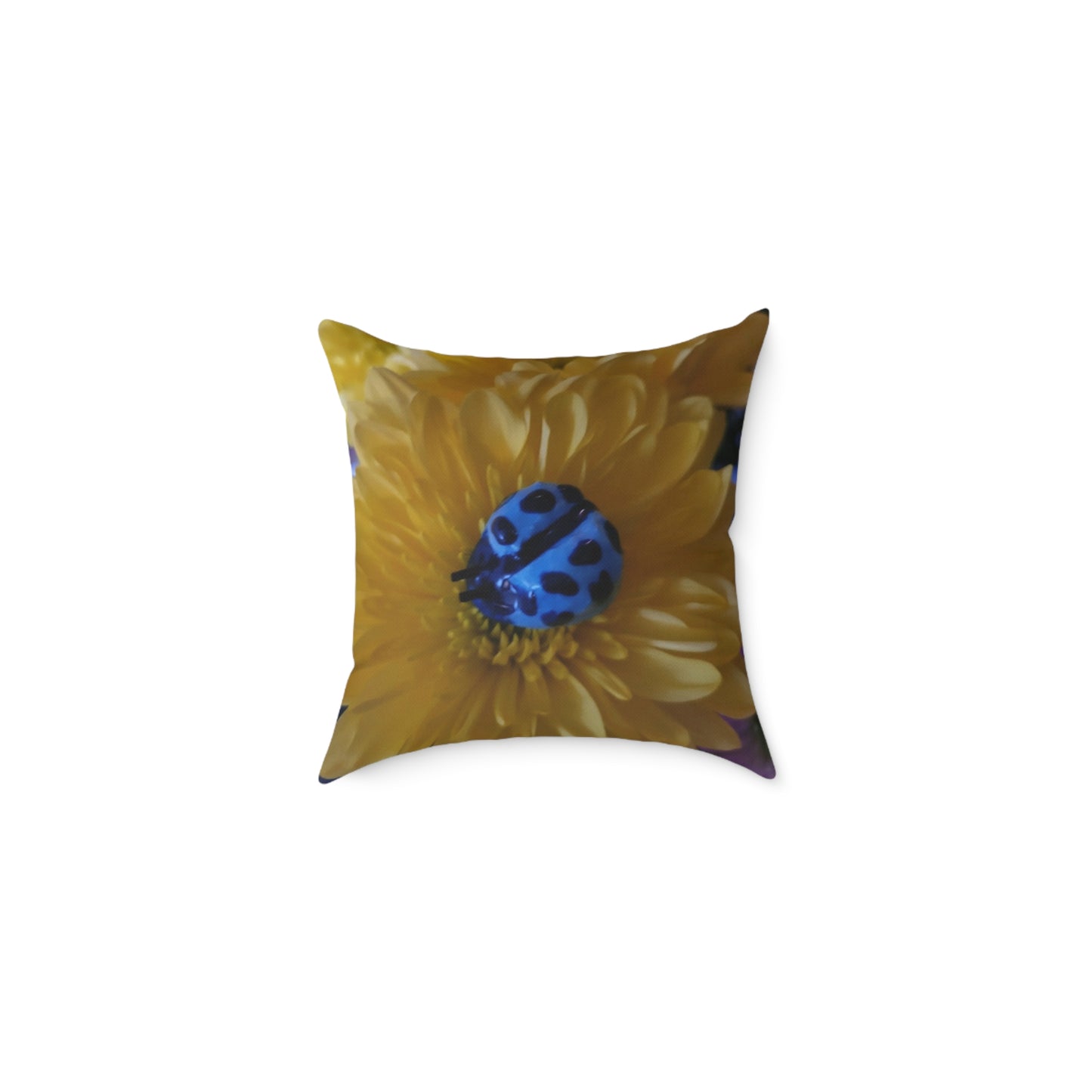 Square Poly Canvas Pillow Print #4