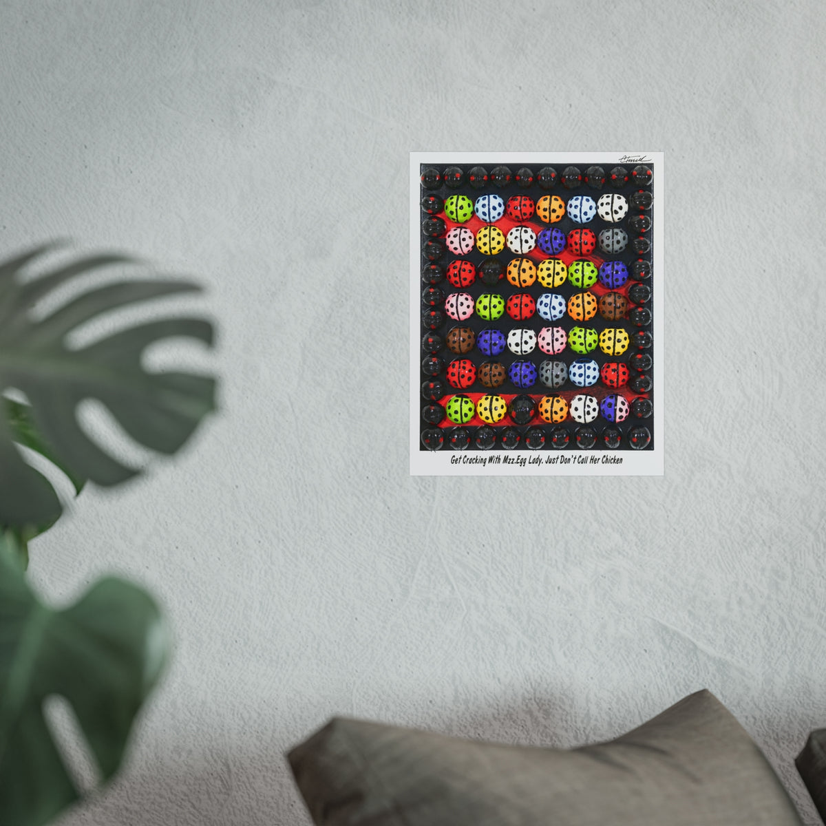 Mzz Egglady Fine Art Print