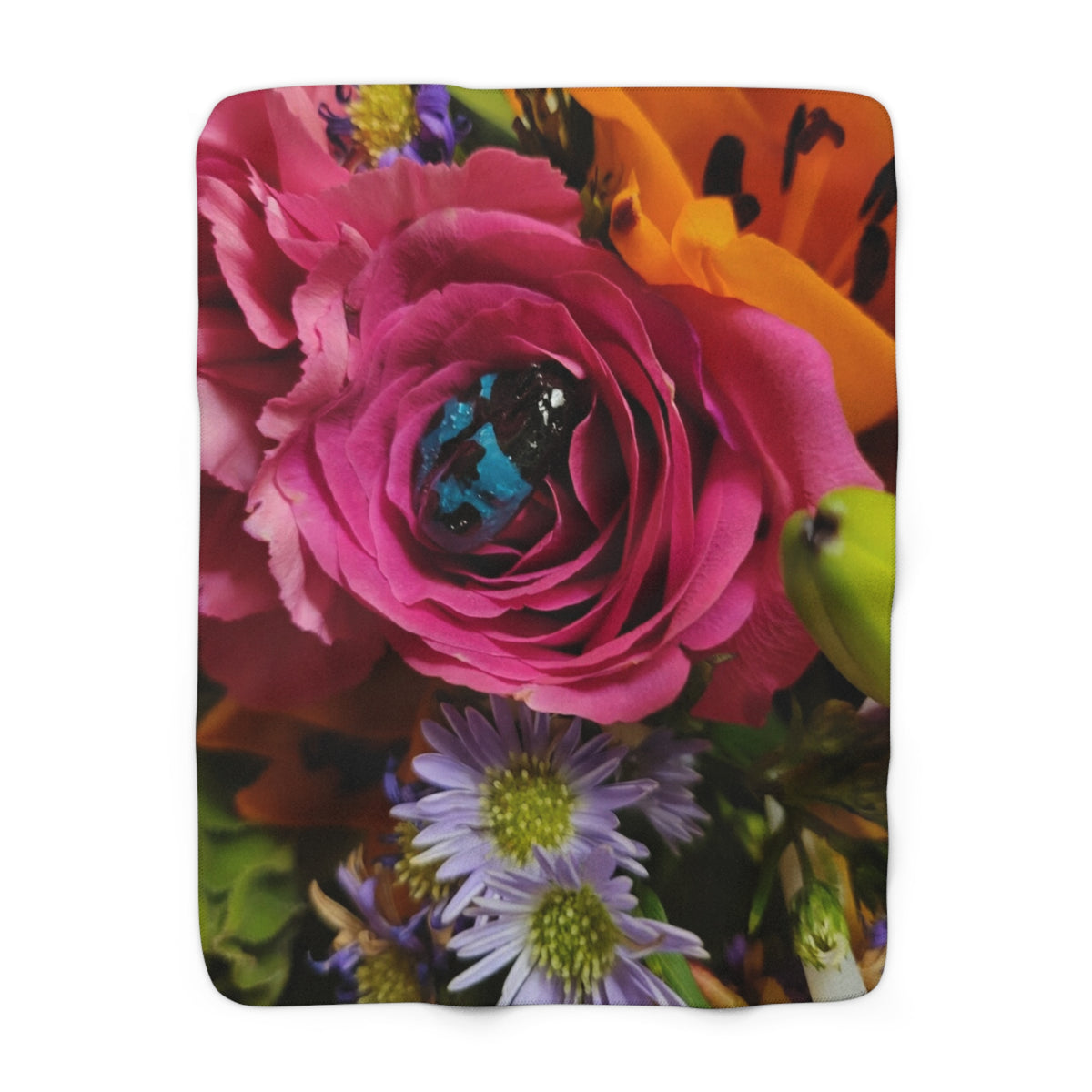 Sherpa Fleece Blanket Print #2