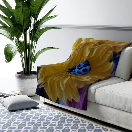Sherpa Fleece Blanket Print #4