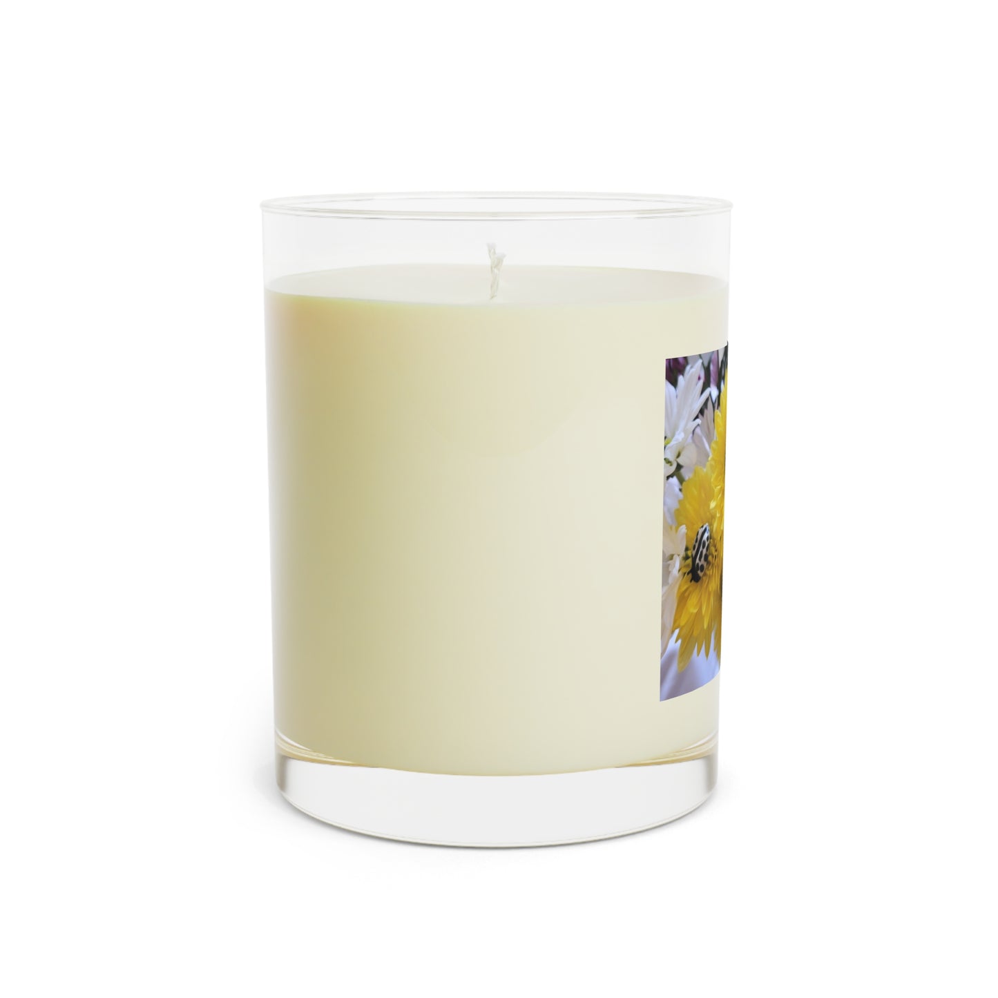 Floral Print #5 Scented Candle - Full Glass, 11oz