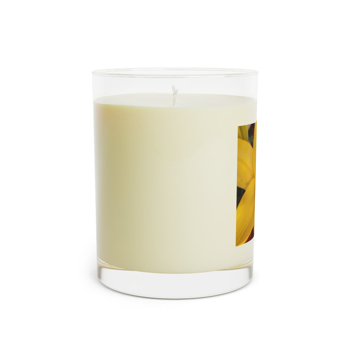 Floral Print #3 Scented Candle - Full Glass, 11oz