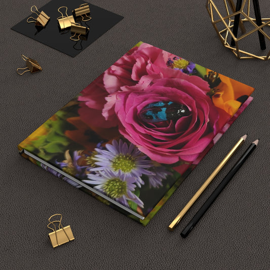 Floral Hardcover Journal Print #2