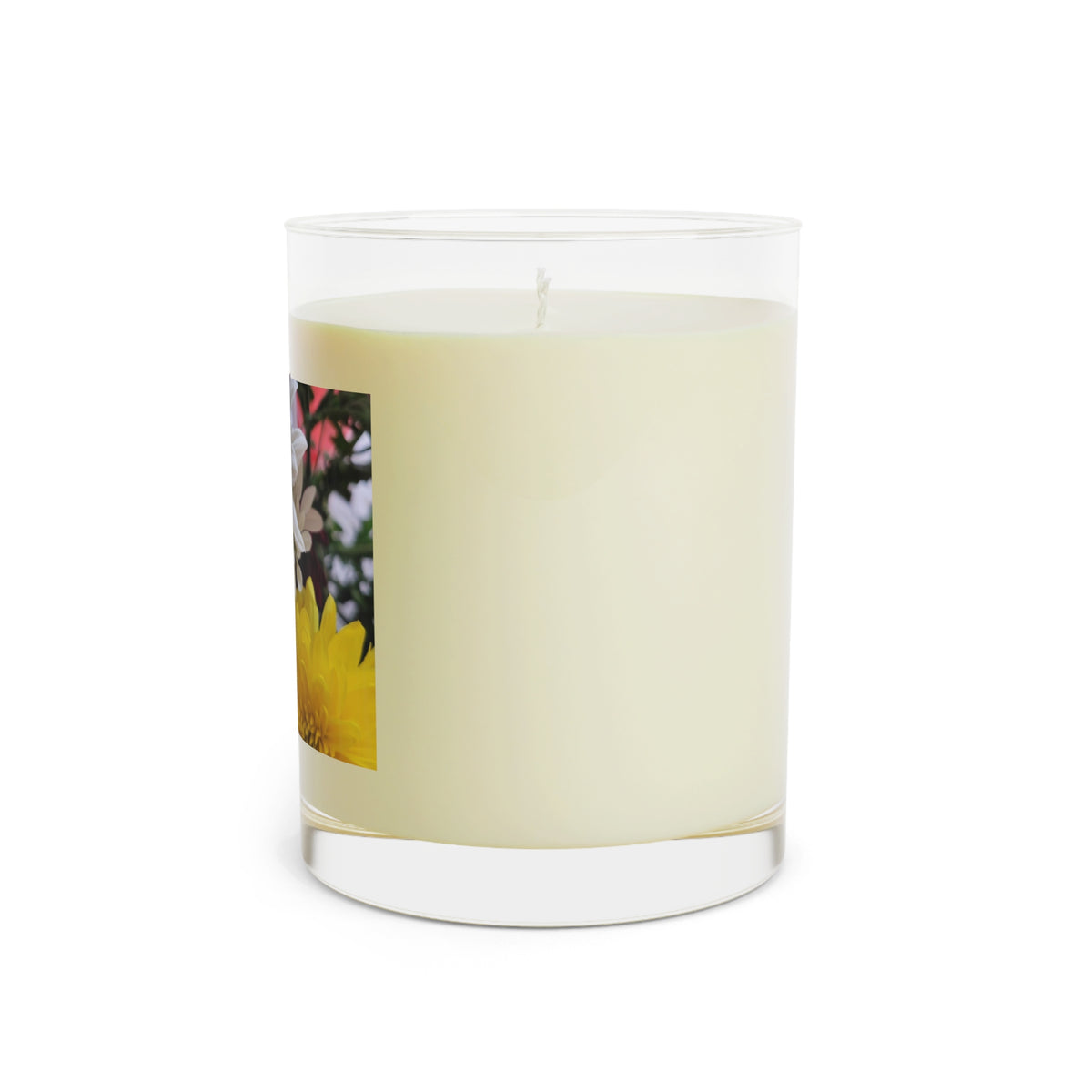 Floral Scented Candle Print #6 - Full Glass, 11oz